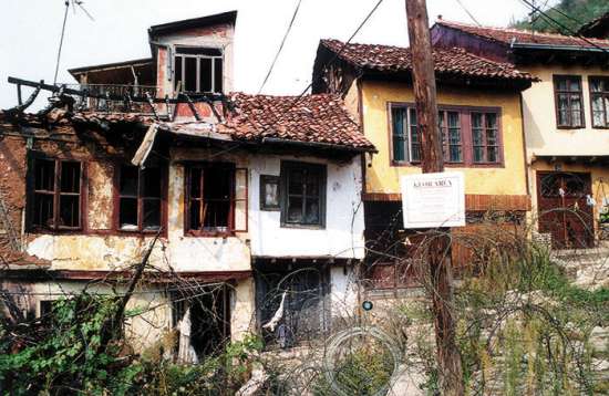 prizren - maisons serbes