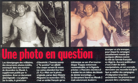 figaro magazine sur falsification du Monde2