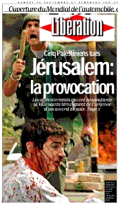 Libération, une du 3 septembre 2000